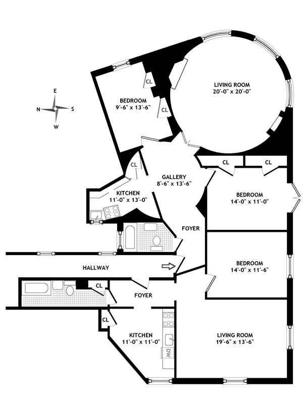 The Ansonia Historical Turret Apartment New York, NY 10023 Sotheby's