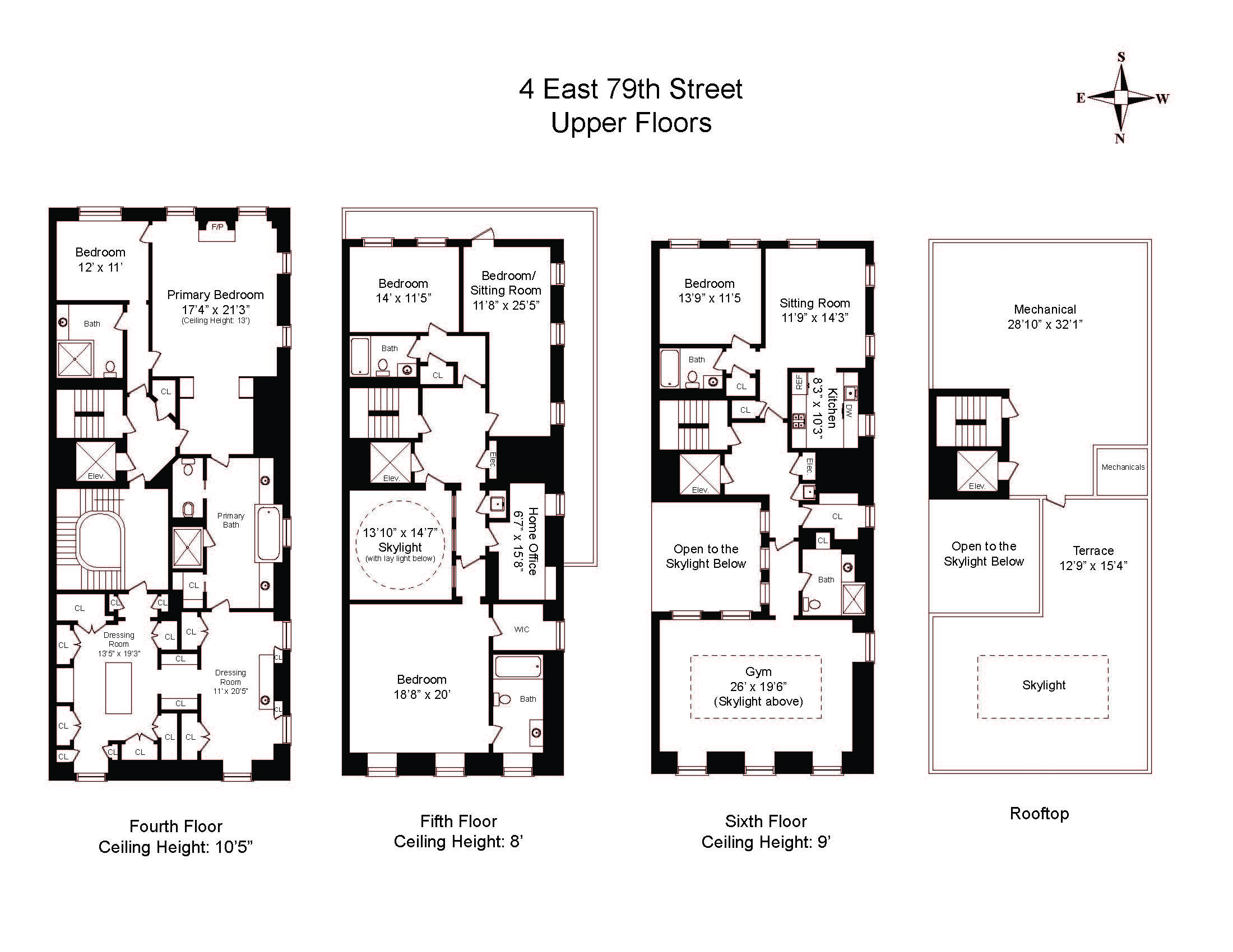 9 east 71st street floor plan