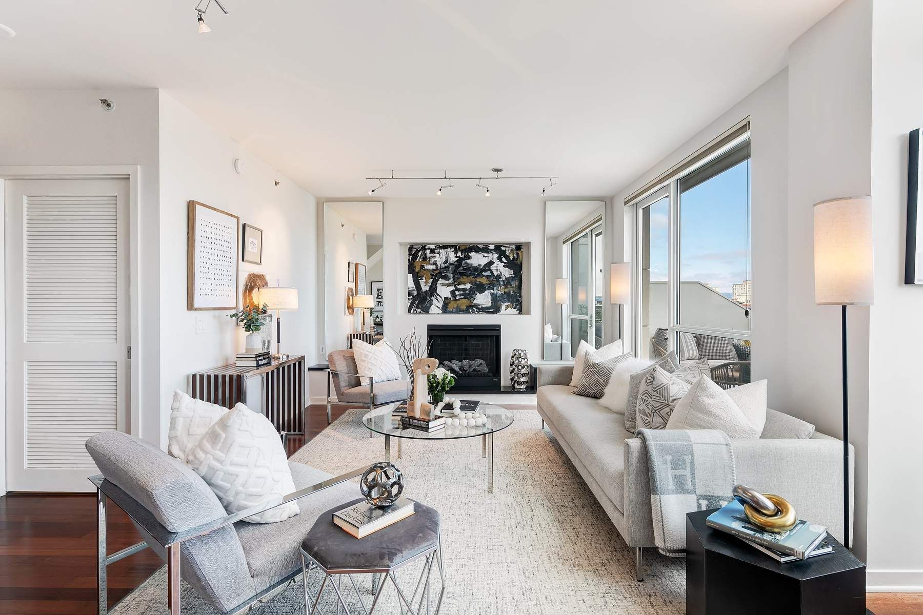 View of 2-story South Beach Penthouse